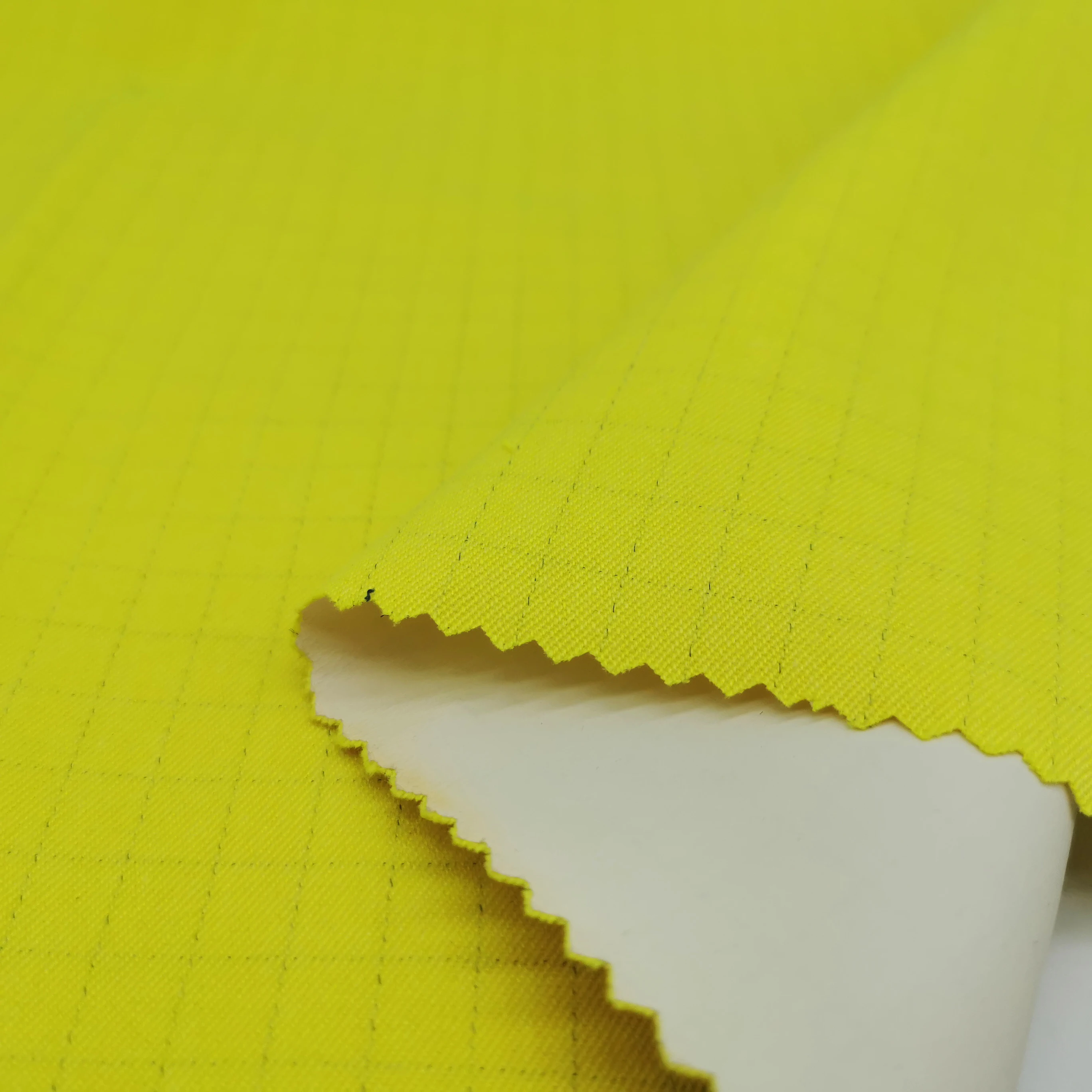 CVC fire resistant twill reflective  PTFE laminated uniform fabric
