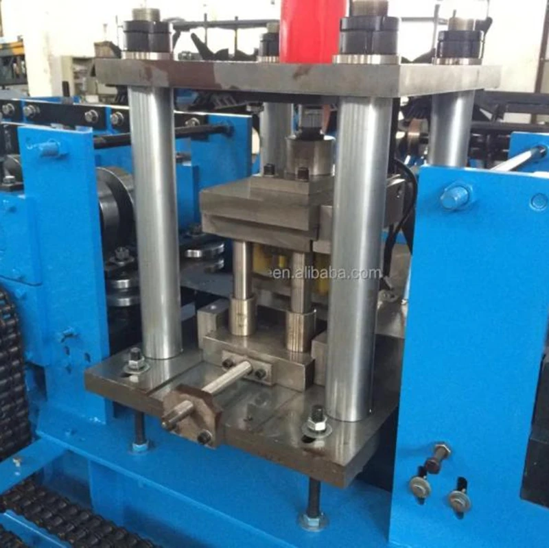 Automatic Omega Profile Metal Stud Grape Stake Vineyard Trellis Post Ceiling C Channel Roll Forming Machine