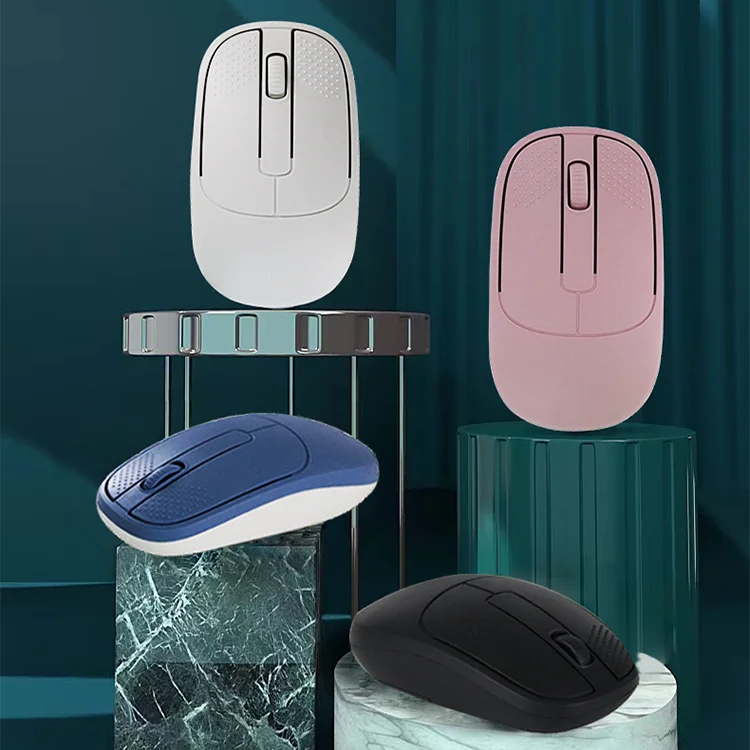 Portable Computer Mouse USB 2.4Ghz Optical Mouse PC Silent Custom Gaming Wireless Mouse