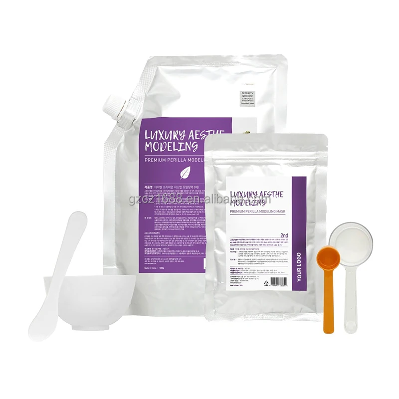 Facial Mask Powder Collagen Moisturising Whitening Lavender Gold Egyptian Rose Crystal Hydrogel Jelly Face Mask Powder