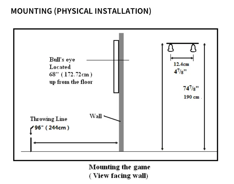 Factory supply safe dart board with target block hole with 6 safety darts