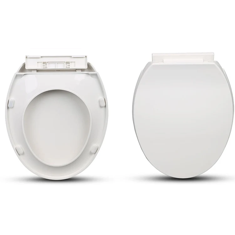 Egg Shape PP Plastic Toilet Seat Cover Quick Release Soft Close Easy To Clean Strong Safety Indian Toilet Seat Price