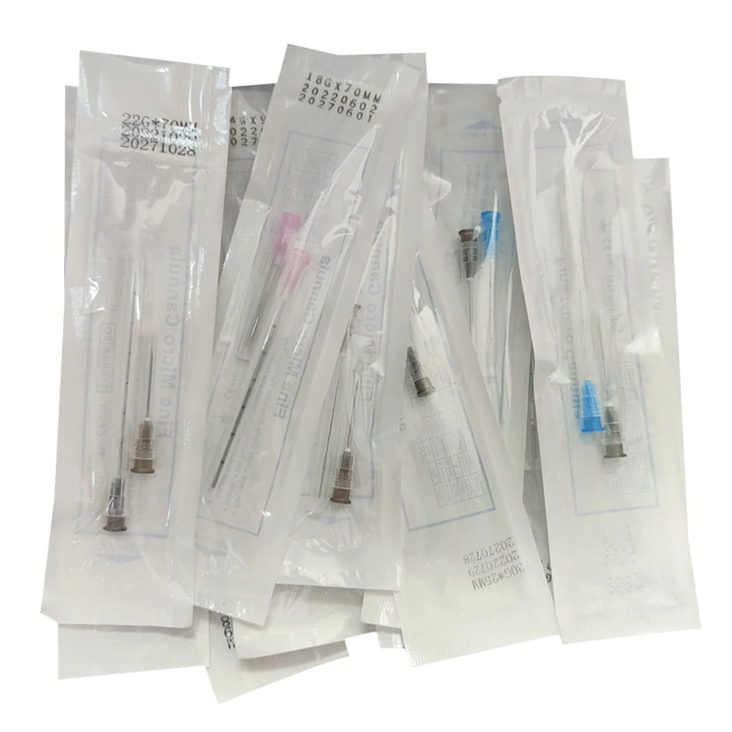 blunt micro cannula factory blunt stainless needle 25g 27g 30g new blunt tip micro cannula