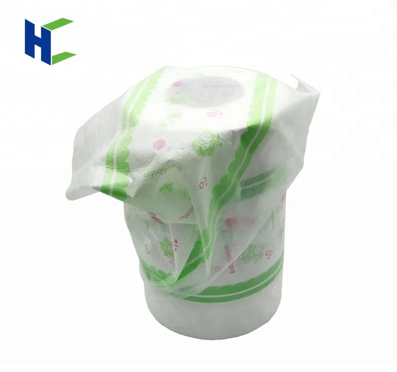 Воздухопроницаемая пленка с принтом, рулон фоновой пленки, Полиэтиленовая ламинированная пленка для гигиенических детских подгузников