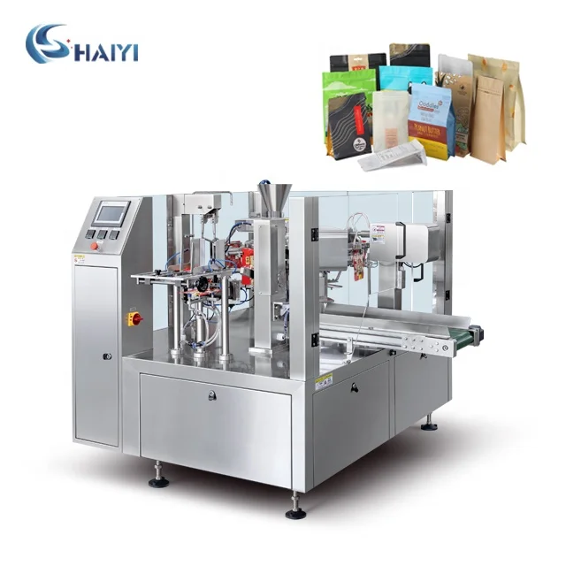 CE HAIYI fully automatic filling box bags packing machine production line