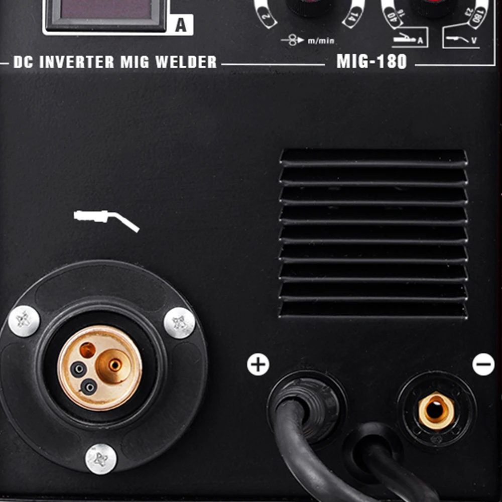 MIG-100 220v gas less portable welding mig welder machine