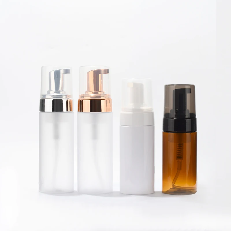 Free sample 100ml 120ml 150ml 200ml 250ml facial cleanser personal care lotion cream pet plastic mousse foam pump bottle