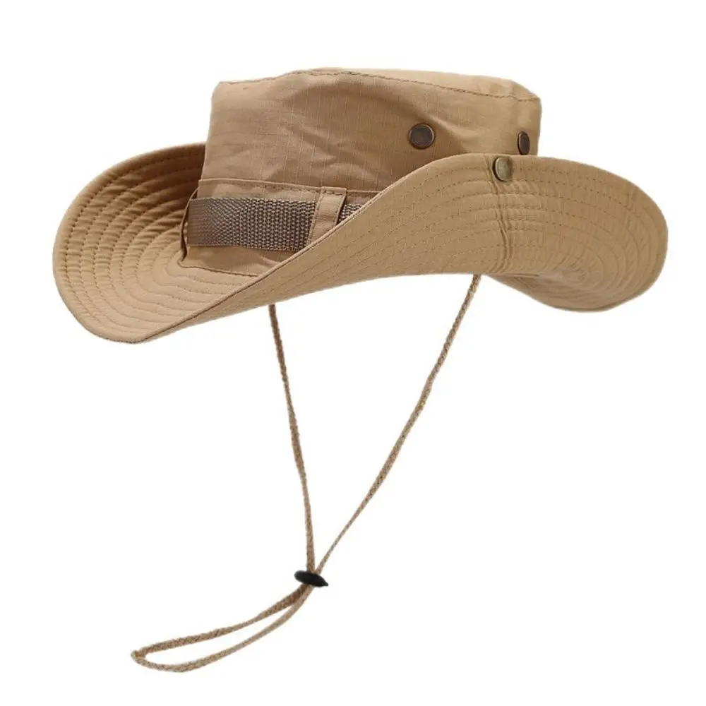 Custom embroidery logo multi color unisex Foldable Outdoor Sun Protection fisherman Bucket Hats