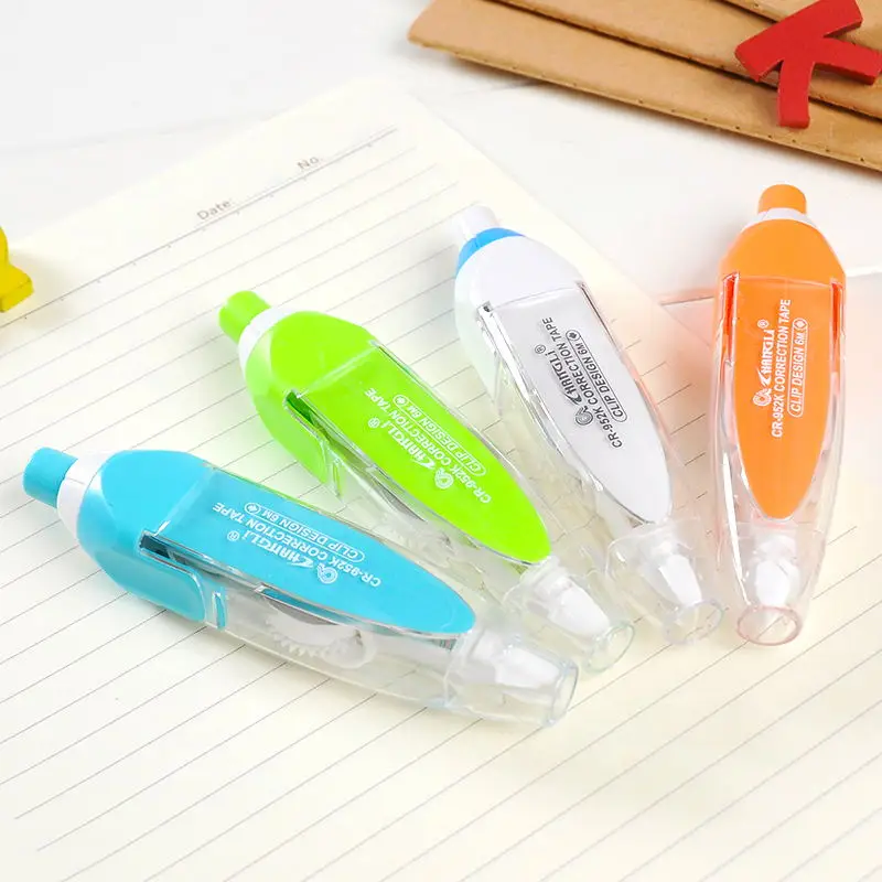 Press Type Pen Style custom stationery  Correction Runner student corrector transparent  Refill Tape for office kids