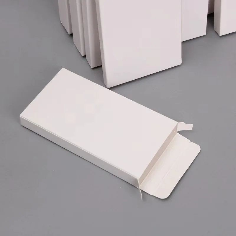 PLAIN WHITE CARD BOX MULTI SIZE READY TO SHIP SMALL WHITE BOX JEWELRY WHITE CARD BOX
