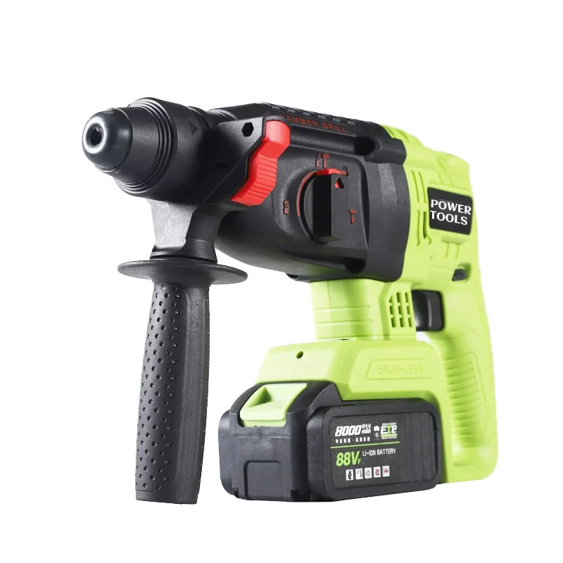 High Power Portable Brushless Lithium Electric Rotary Hammer Battery Powered for Construction from Manufacturer