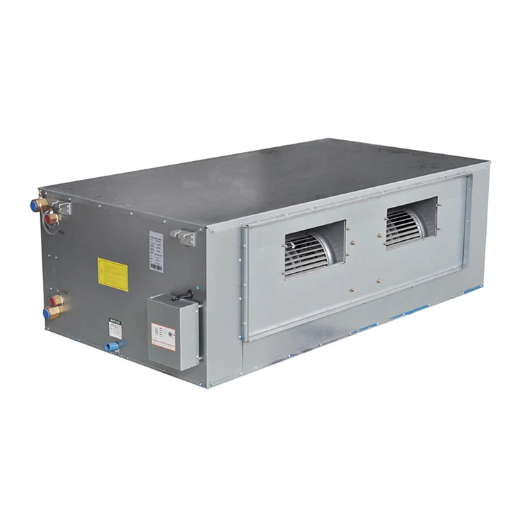 CE Certififaction High Static Pressure Inverter Fan Coil Unit Long Distance Wind Ceiling Fan Coil Unit