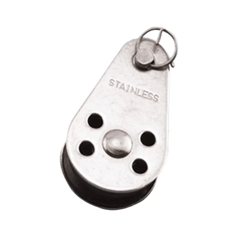 China Factory Hot Sale Stainless Steel Pulley Block With Removable Pin