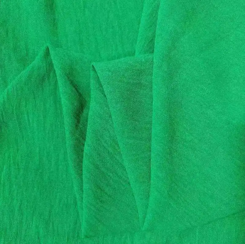 High Quality Customized 100% Polyester Plain Soild Dyed Printed Pleated Chiffon Shawl Bulk Hijab Fabric