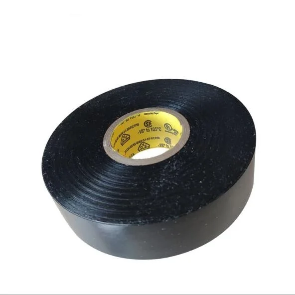 
High Quality Black Scotch Super 33 Vinyl Electrical Insulation Tape Super 33+, 19mm*20.1m 