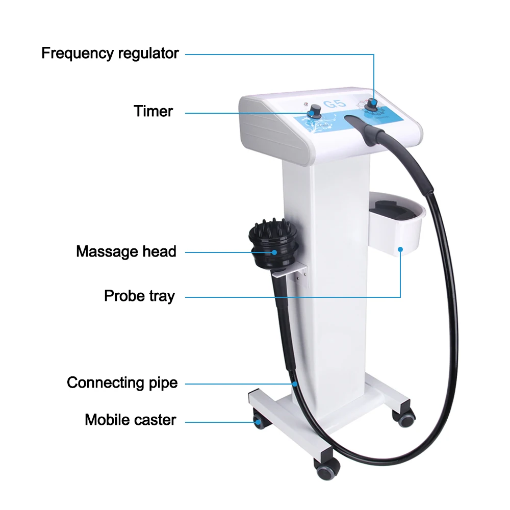 Professional vibromasseur G5 vibrator massage 5 heads g5 vibrating body massager slimming machine