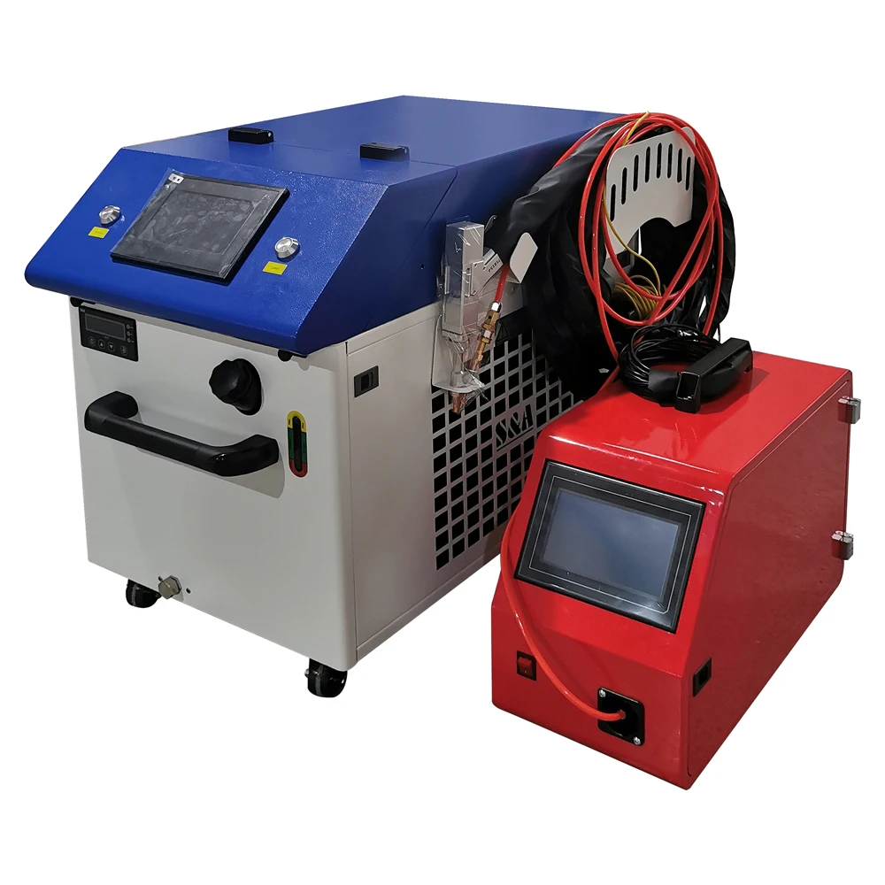 4 in 1 Model 1500W Maquina De Soldar Laser Fiber Laser Welding Machine For Metal Stainless Steel Aluminum