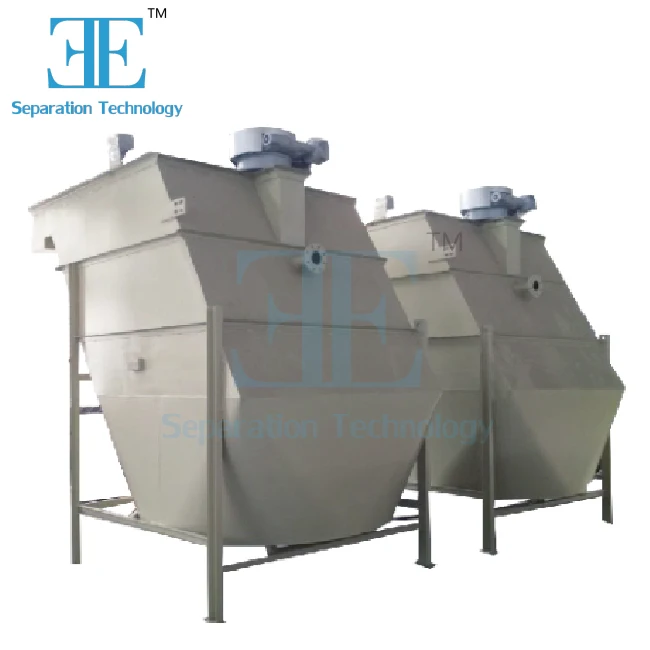 Higher Purity of Overflow Water Inclined Plate Sediment Tank Lamella Clarifier System