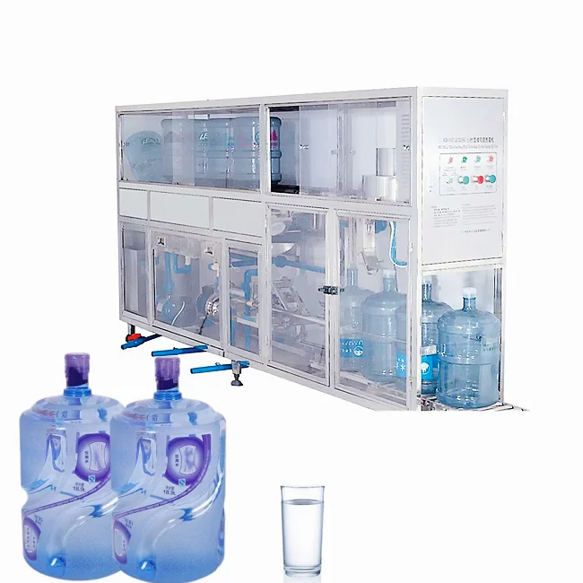 5 gallons 200B/H water bottle washing/filling/capping machine