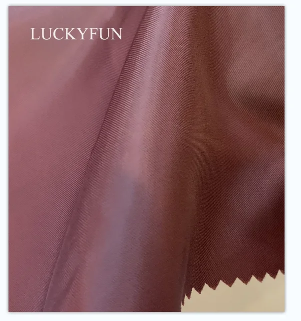 polyester fabric Soft and comfortable  use for making  lining  coat