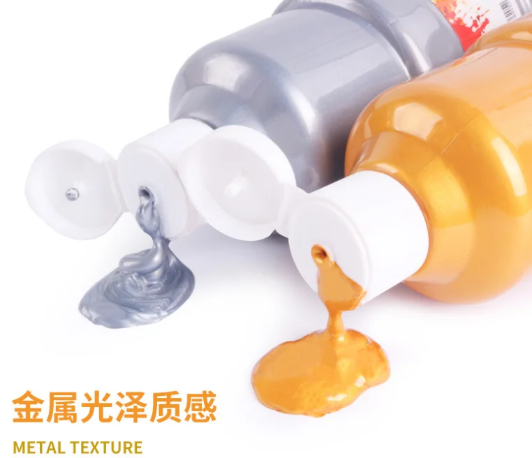 Economy acrylic bottle paint 400 ml for students and artists excellent coverage and fast drying with anti-fade pigment