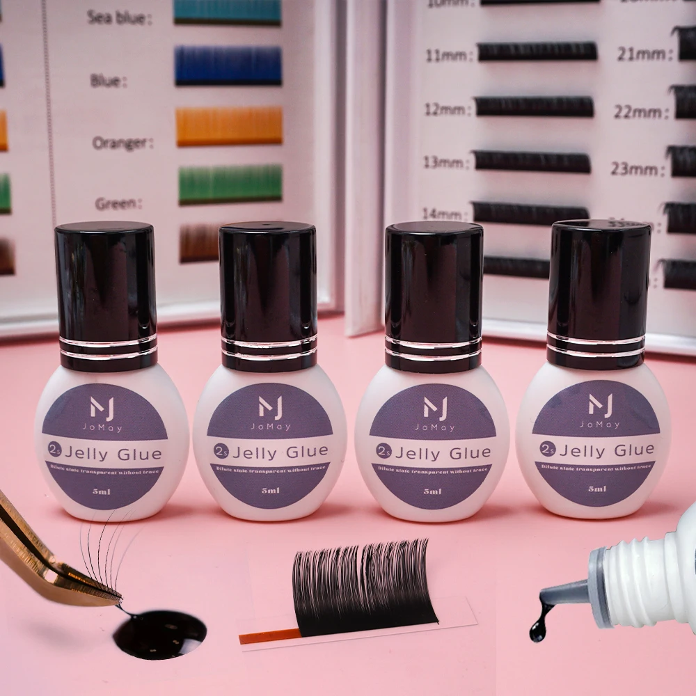 Manufacturer Fast Drying Super Strong black clear 0.5-1Second Long Retention 7-8 Weeks lash glue wholesale