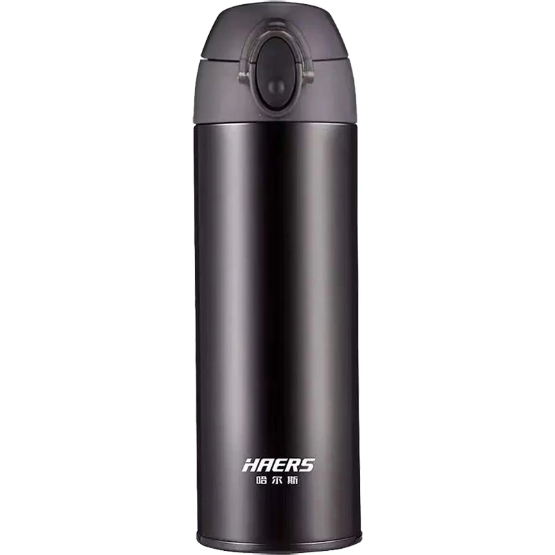 HAERS HALSE INSULATED Cup Lady Portable Student Stainless Steel Cup male vacuum Lightweight Cup bouncing lid merchant