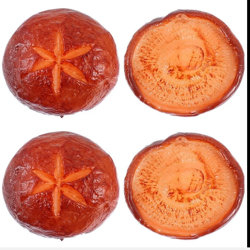 artificial mushroom Lifelike Decorative Artificial Plastic Fake vegetable for Easter
