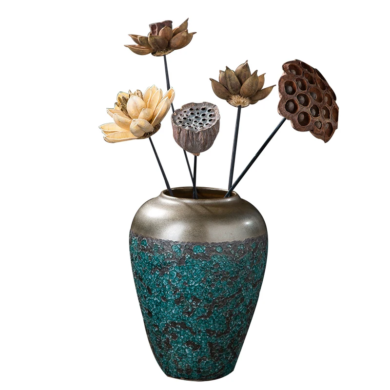 Новая Винтажная керамическая ваза оптом декоративные вазы ручной работы антикварная фарфоровая ваза домашние аксессуары