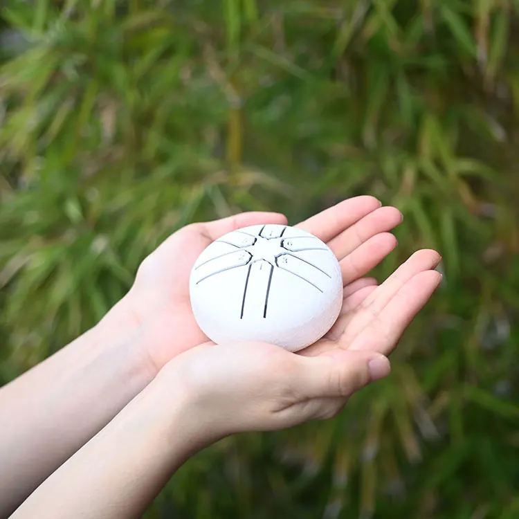 Dropshipping Customization Moon White Ethereal Drum Harmonize with the Five Elements