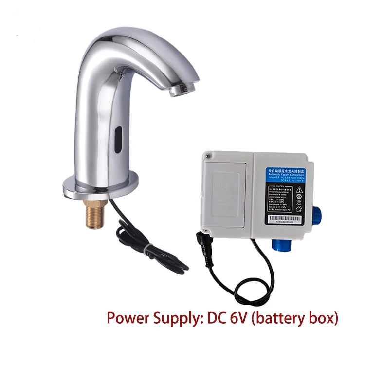 HY-179D Touchless Automatic Sensor Faucet Non-Contact Water Basin Tap Bathroom Kitchen Contemporary Traditional Design Deck