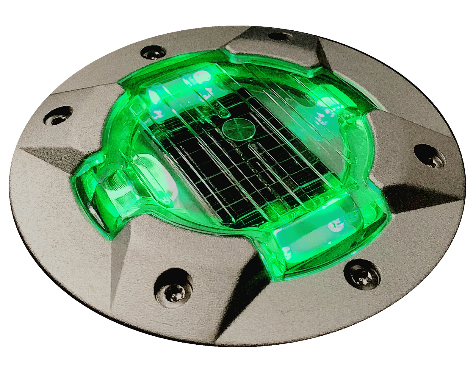 Durable Embedded Cat Eye Reflector Aluminum Ip68 Traffic Warning Road Marker Safety Signs Products Solar Road Stud