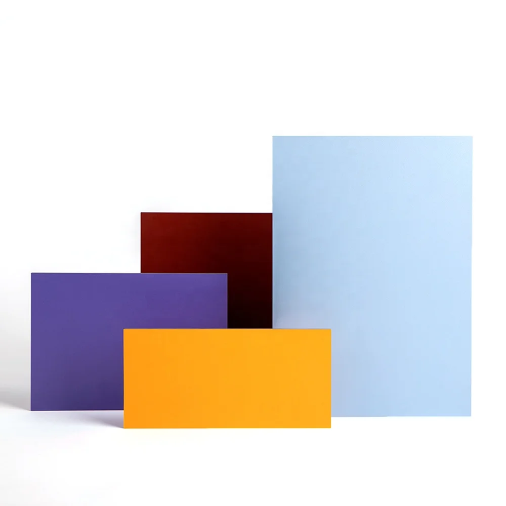 High Density compact resin fiberboard sheets 4x8 fiberboards 12mm for furniture small samples