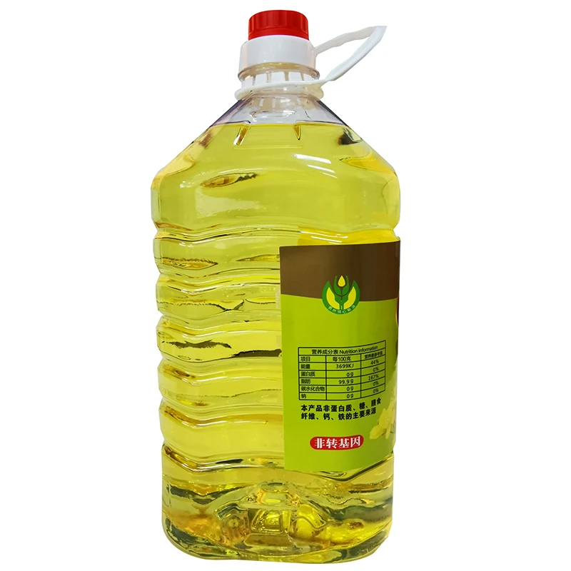 Wholesale Organic Non-gmo Canola Oil Vegetable Oil Cooking Cold Pressed Canola Oil Health Food