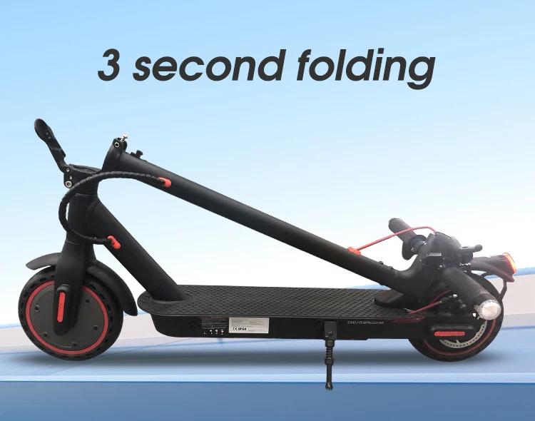 Drop shipping adult electric scooter china factory 8.5 inch 350W high quality portable and foldable electric scooters