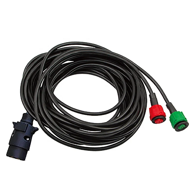 Штепсельная Вилка 7P к зеленой/красной штепсельной вилке с кабелем RVV