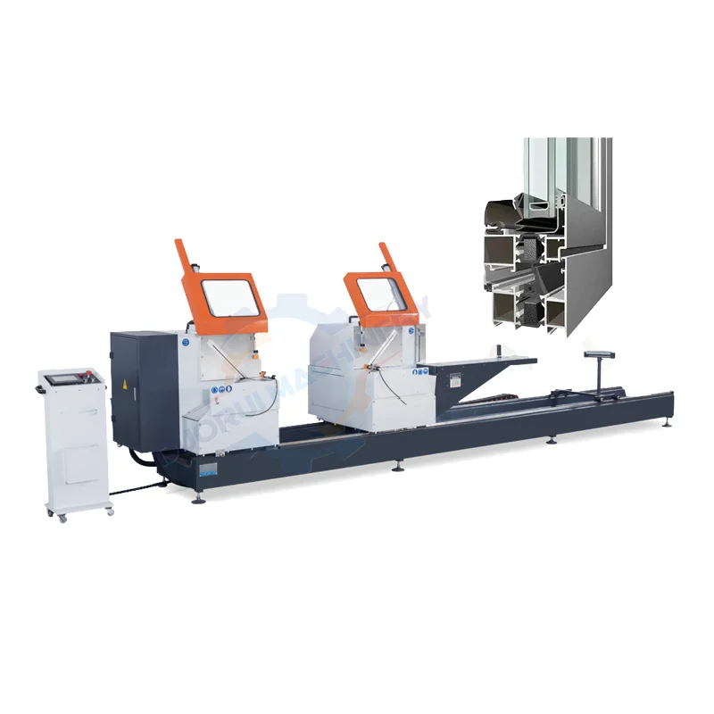 Profile Cutter Cnc Profie Double Had Profil Metal Aluminum Cut Off Edge Profiling Type Aluminium Mitre Saw Cutting Machine