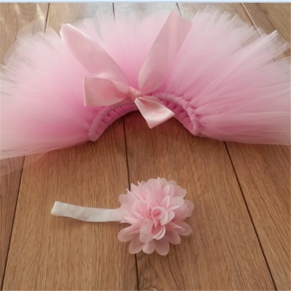 Newborn Baby Photo Shoot Props Girl Boy Lovely Costume Photography Props TuTu Dress With Headband