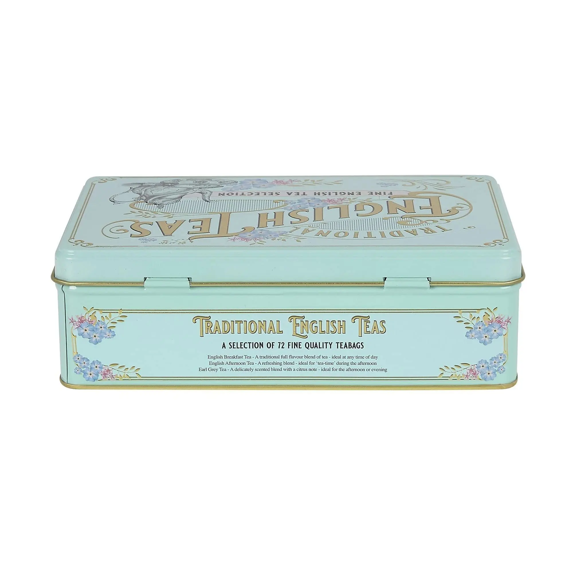 Wholesale Rectangle Recyclable Tea Tin Box Empty Metal Tin Can For Food