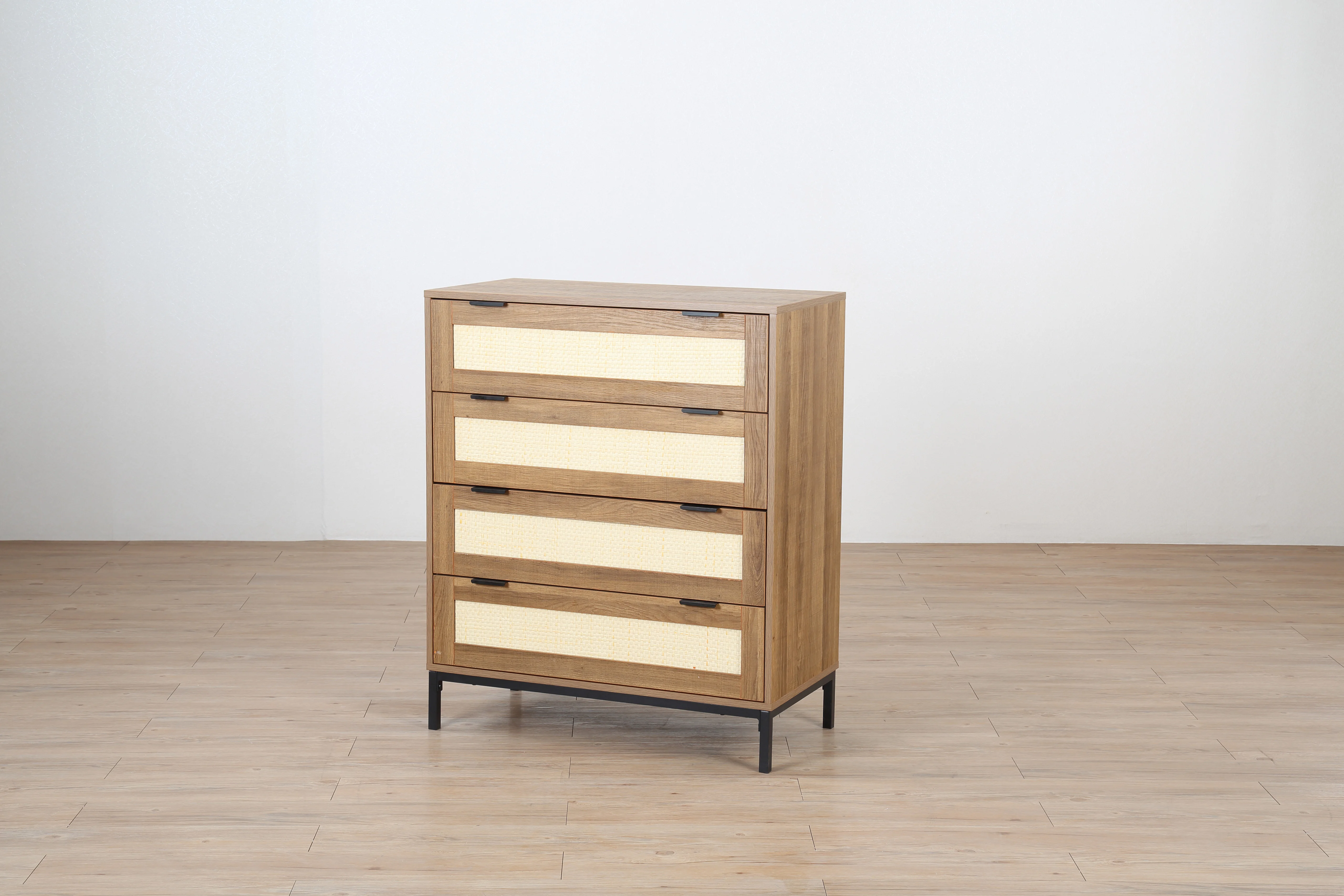 JUSTHOME home hotel bedroom furniture modern nightstand bedside night table with 4 drawers