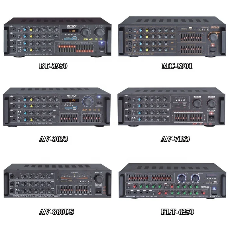 home Amplificador Audio Professional Stage Master Q1Power Amplifier for karaoke