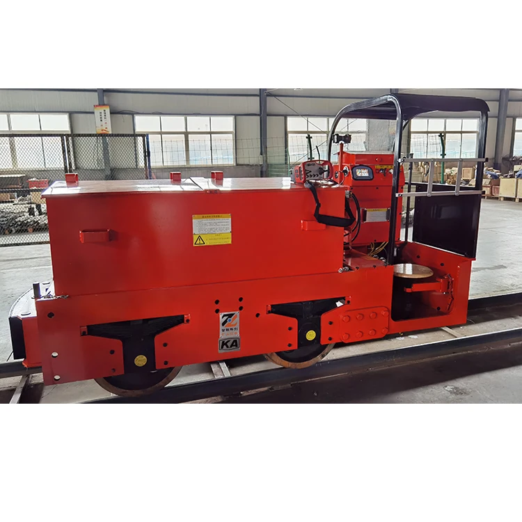 Industrial Railway Narrow Gauge Electric Locomotive Lithium battery electric locomotive for underground mining