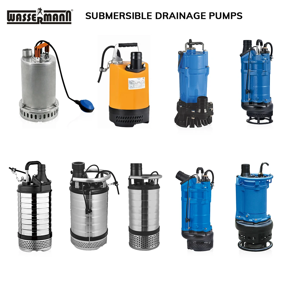 SPSN stainless steel submersible drainage dewatering water pump