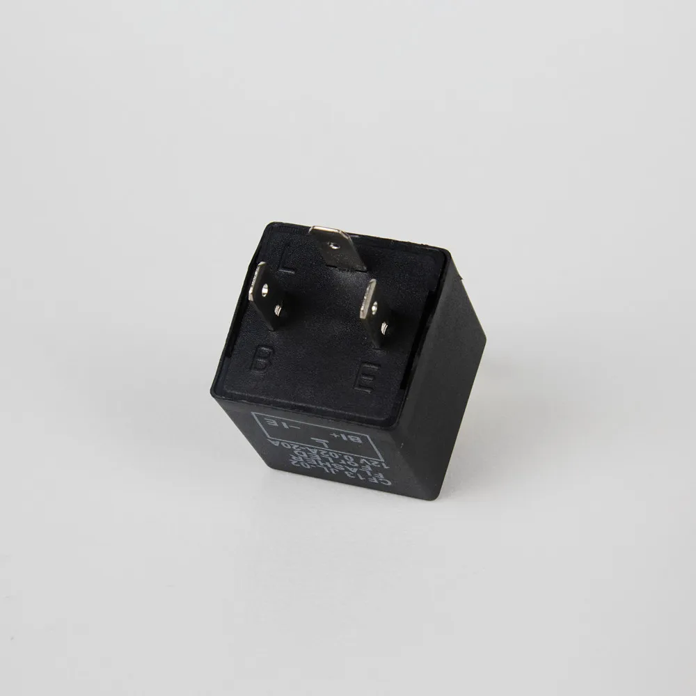 3 Pin LED Turn Signal Flasher Car Relays Motorcycle Speed Adjustable DC 12V Flasher Relay