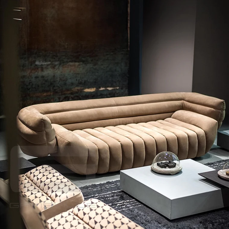 Gainsville Furniture Interior Decor Modern Designer Custom Furniture Black Upholstered Sofa