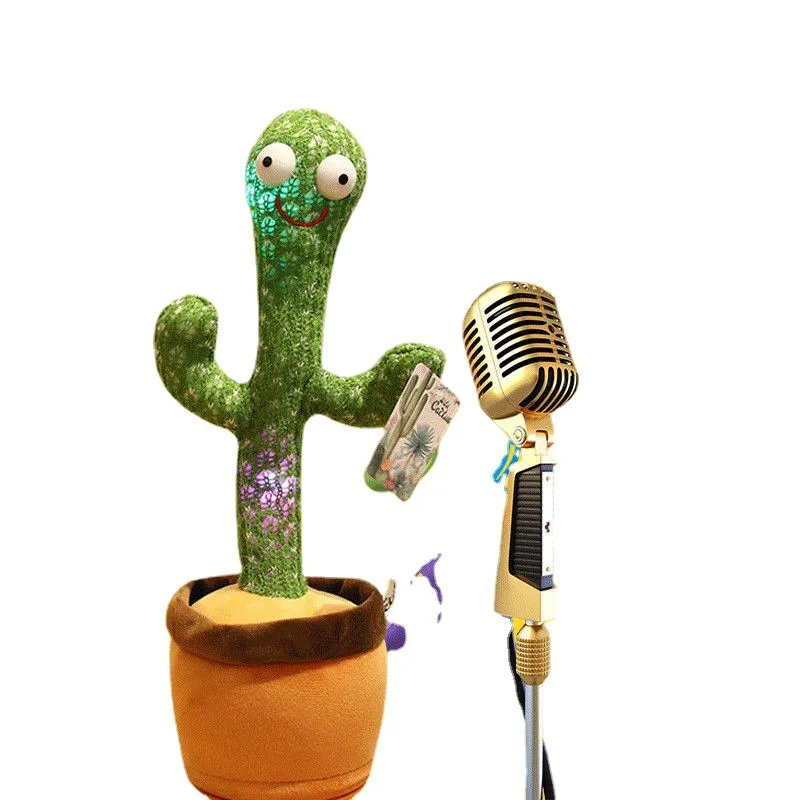 Hello Selected cactus dropshipping that can talk and sing Dancing cactus dolls