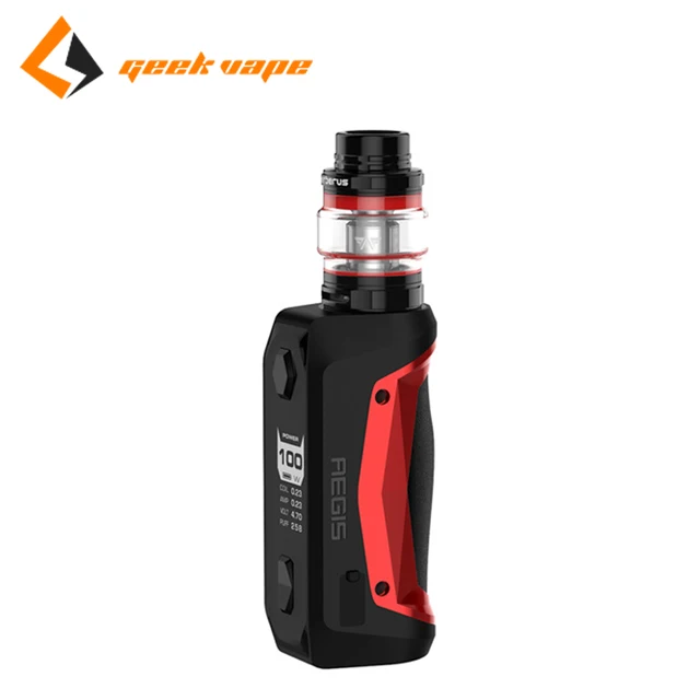 
2019 Hot New produce 5.5ml Geekvape Aegis Solo Kit With Cerberus Tank 100W 