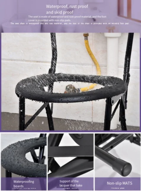 Disabled accessories human toilet office chair toilet