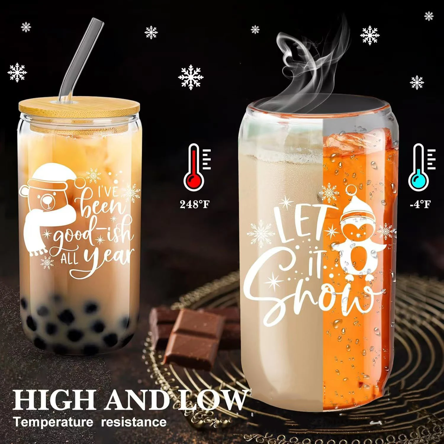Hot Selling Tumbler Beer Can Shape Jars Mugs Cup Juicing Bottles Clear Glass Water Bottle
