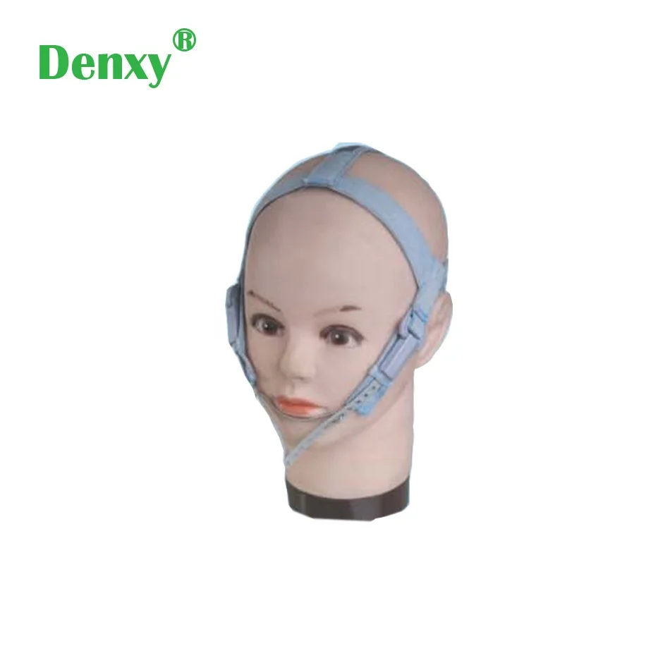 Denxy Dental Orthodontic High-Pull Headgear Safety Module Universal Size Adjustable High Pull Strap Headgear Neck Safety Strap